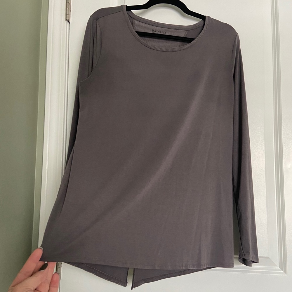 Athleta Flagstone Essence Long Sleeve Top - Large